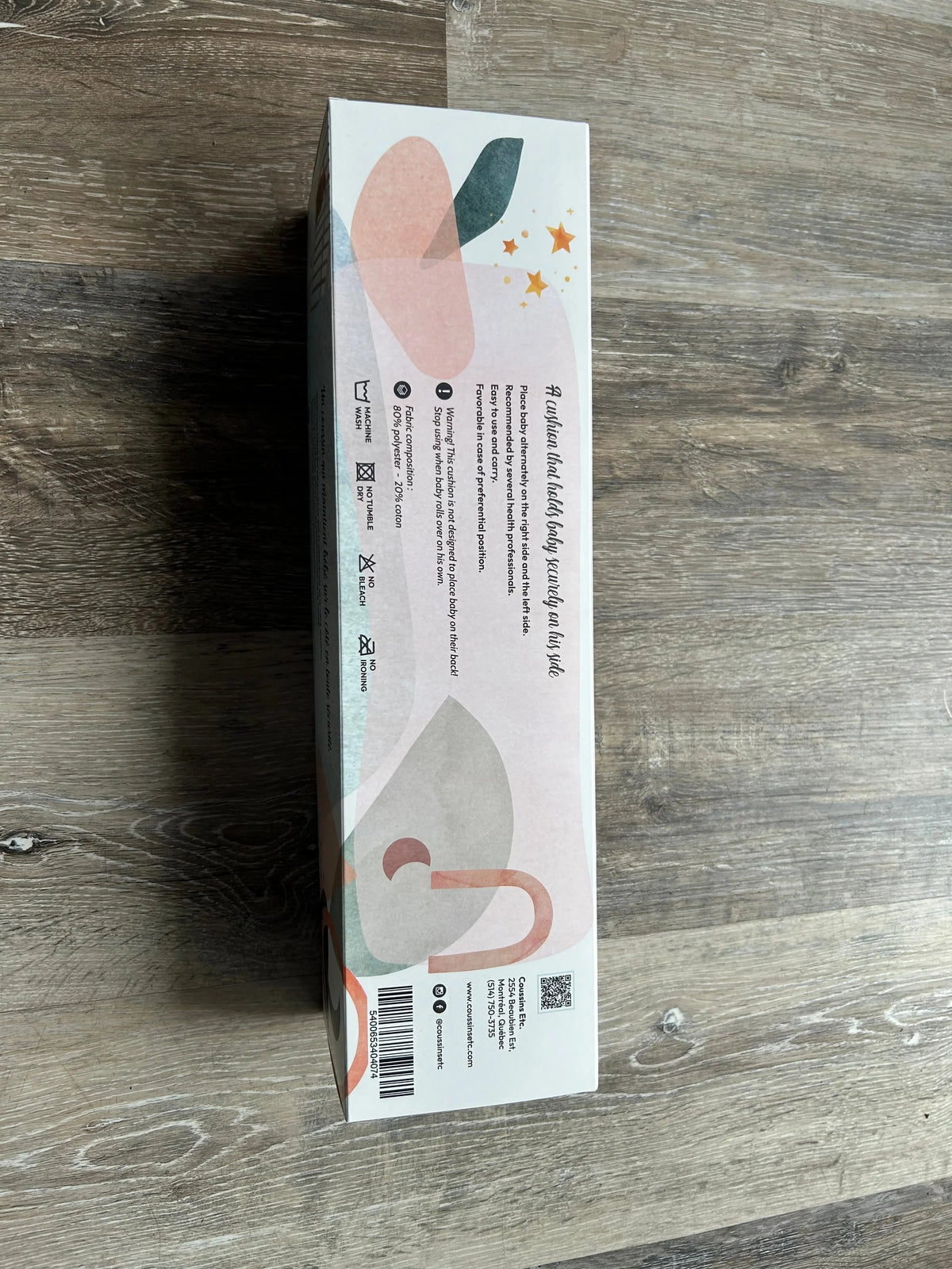 Coussin de positionnement latéral Plagiocéphalie