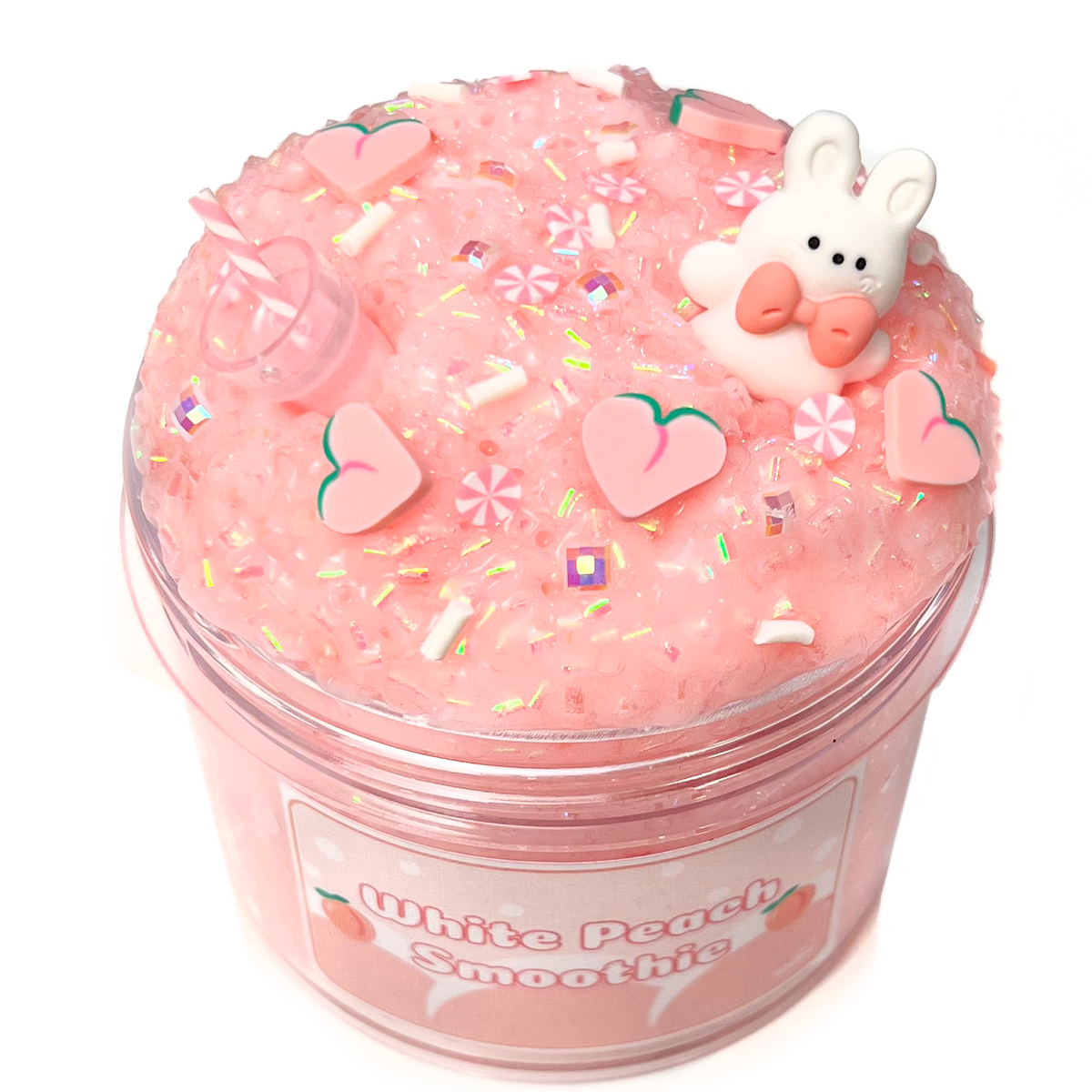Smoothie à la pêche blanche
