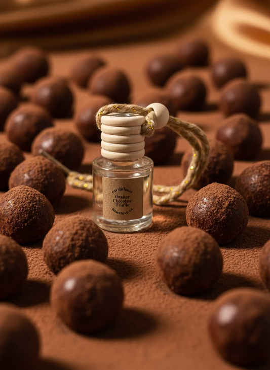Diffuseur de voiture Truffe Chocolat Orange