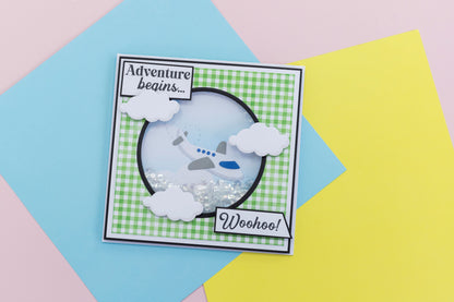 Crafter’s Companion Celebrate Good Times Collection Metal Die - Aeroplane 