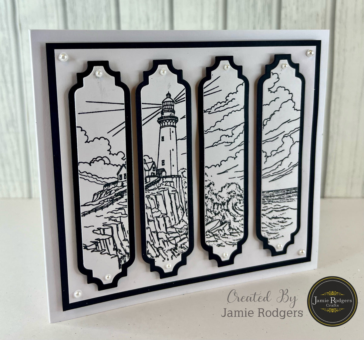 Set de tampons transparents A6 Phare Jamie Rodgers Crafts