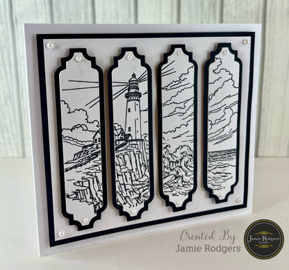 Set de tampons transparents A6 Phare Jamie Rodgers Crafts