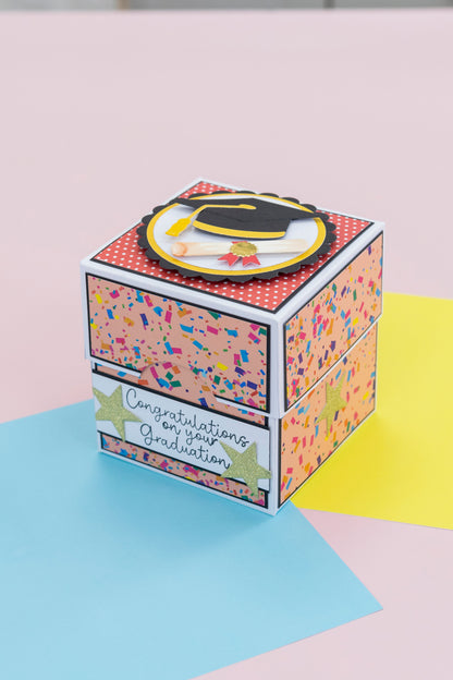 Bloc de papier 15 x 15 cm - Collection Celebrate Good Times de Crafter’s Companion