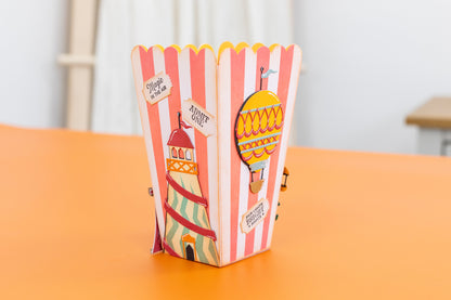 Vintage Carnival Stamp & Die - Ticket Fun