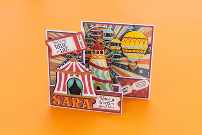 Vintage Carnival Metal Die Set - Big Top