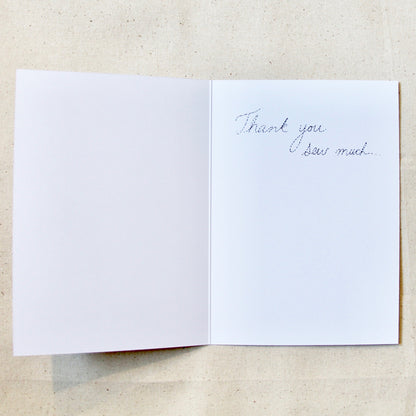 'Thank You Sew Much' Card