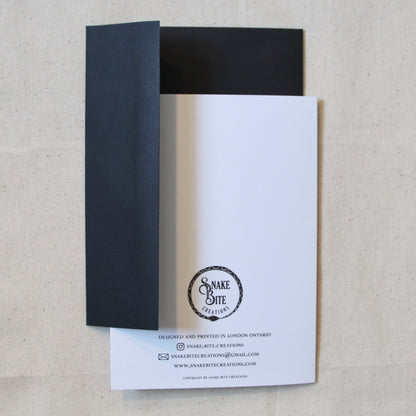 Beer Bottle and Cap Card
