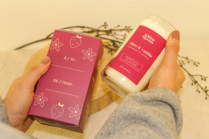 Soy candle 16 oz - Blackberry & Vanilla