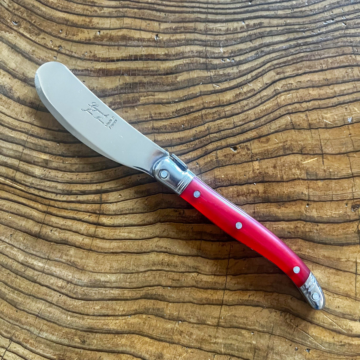 Laguiole ® Butter knife, Red