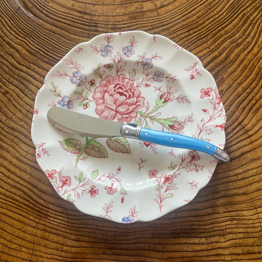 Couteau à beurre Laguiole ®, Bleu Pastel