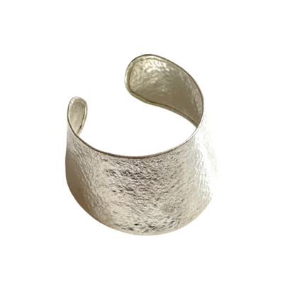 Jonc Large Plaqué Argent