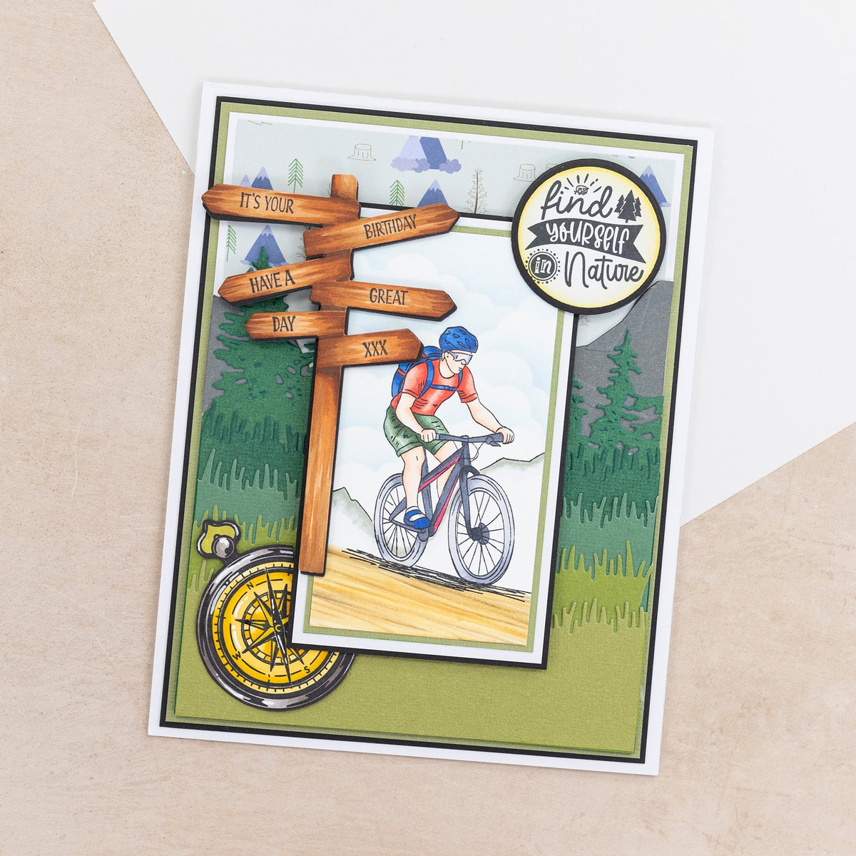 Crafters Companion The Great Outdoors Metal Die Edge’able - Best views