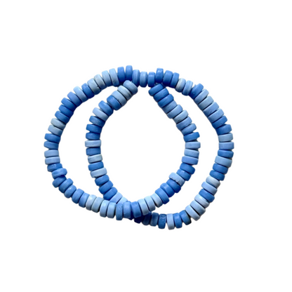 Double Strand Glass Bead Bracelet