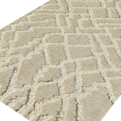 Tapis en laine tissée Iris 6X9
