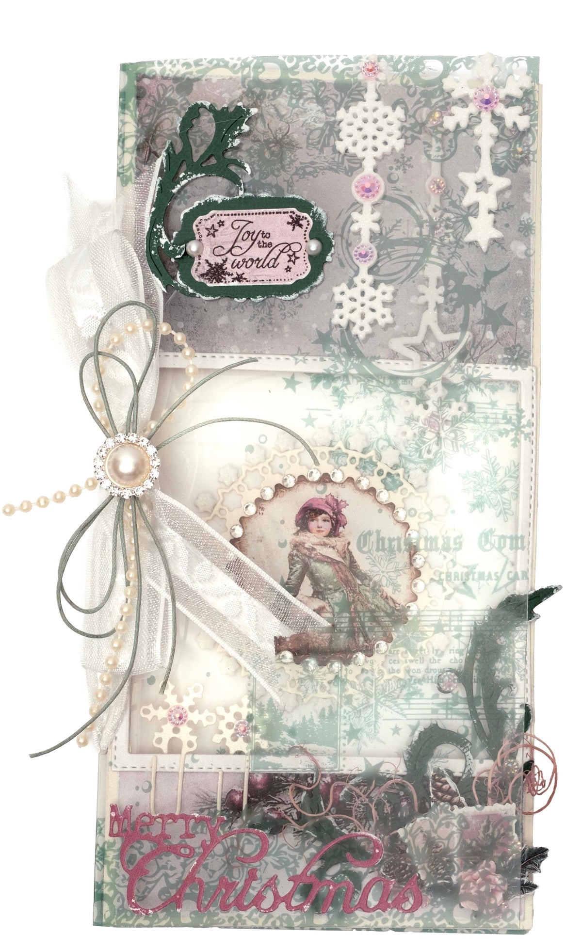 JMA Cutting Die Merry Christmas Christmas Blush 5 Pieces