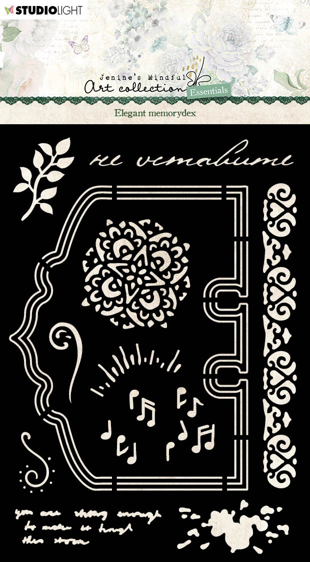 JMA Masque Élégant Memorydex Essentials 105x148x1mm 1 PC n°167