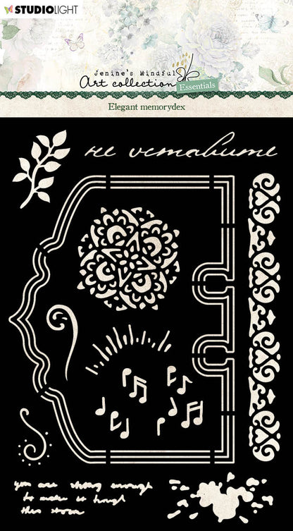JMA Masque Élégant Memorydex Essentials 105x148x1mm 1 PC n°167