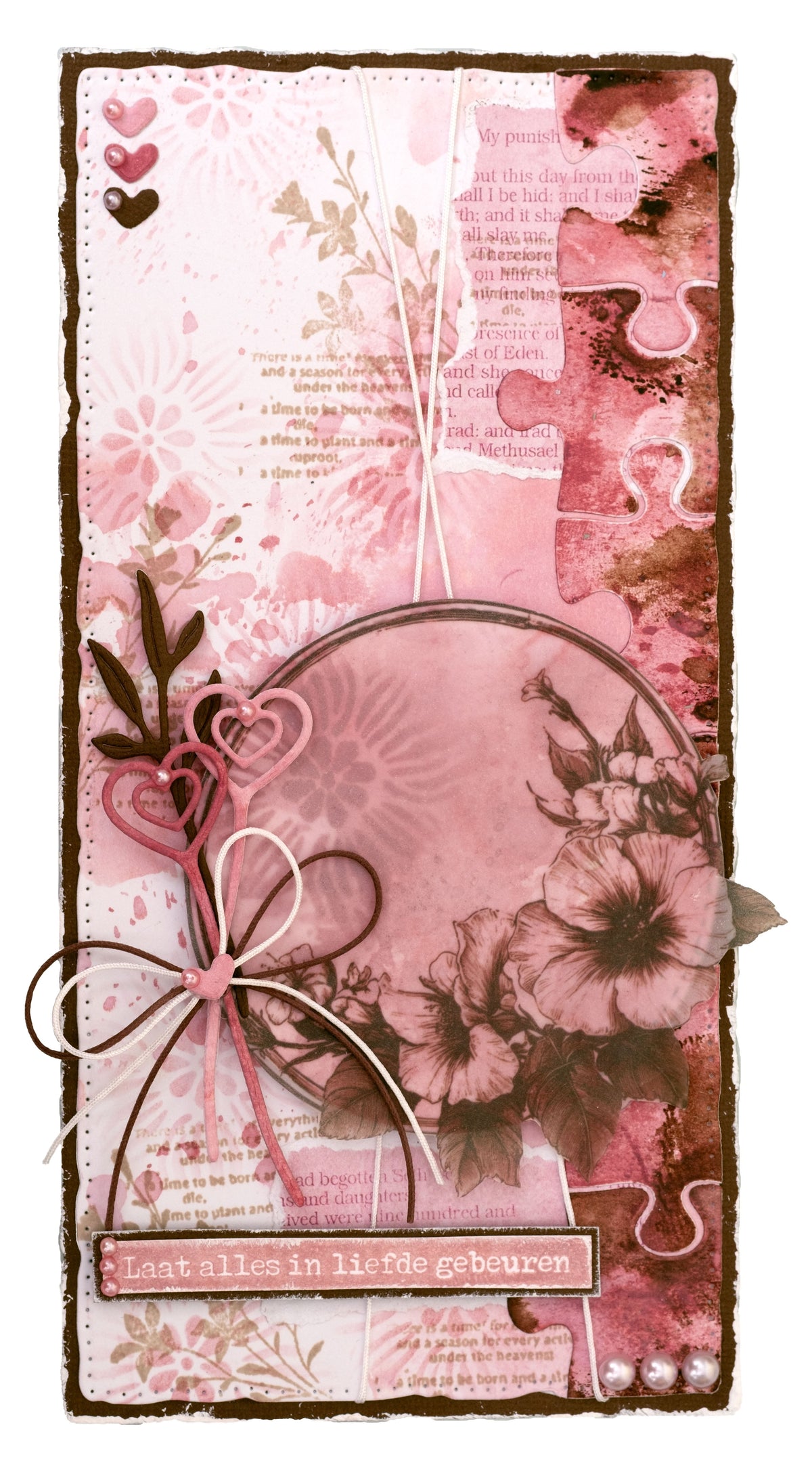 JMA Designer Paper Pad Background Paper Growing & Blooming 36 Sheets