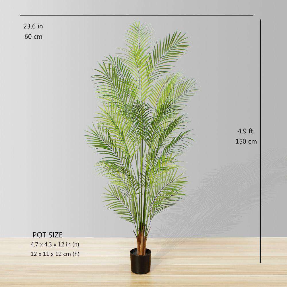 Jule Palmier Aréca Artificiel en Pot (Plusieurs Tailles)