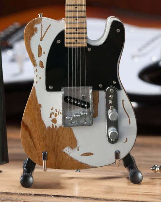 Guitare miniature Fender™ Esquire Custom Shop Tribute Jeff Beck Relic