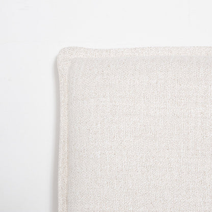 Lit plateforme de rangement Watkins – Crème