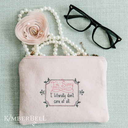 Kimberbell Sweet & Snarky: Kimberblank Appliques