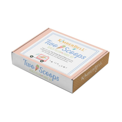Kimberbell Two Scoops - Tissu et CD de broderie pour coussin de banc