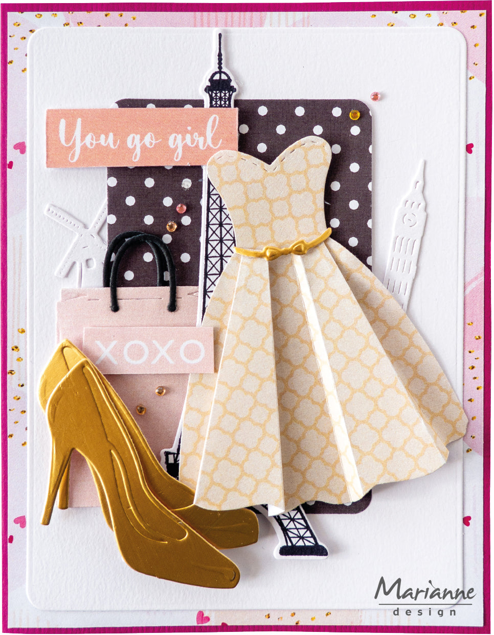 Matrice de découpe Creatables Marianne Design - Talons hauts