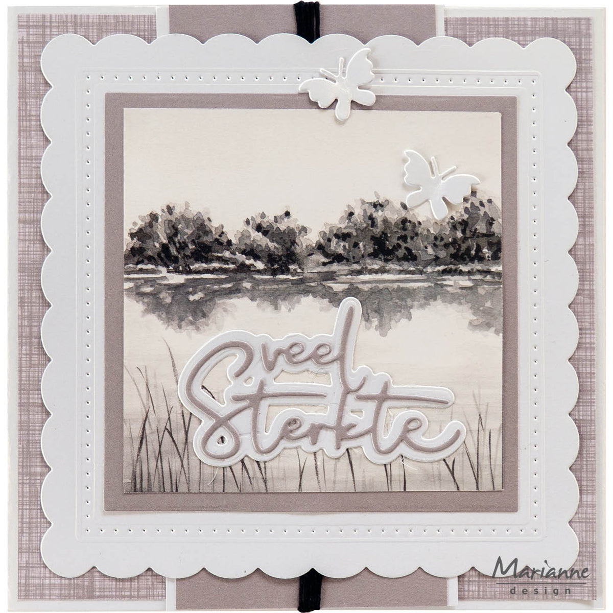 Marianne Design Feuille de découpe A4 - Tiny's Serenity