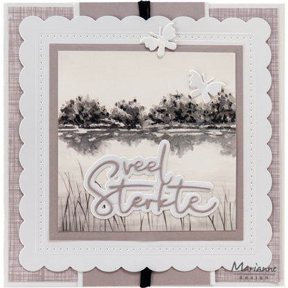 Marianne Design Feuille de découpe A4 - Tiny's Serenity