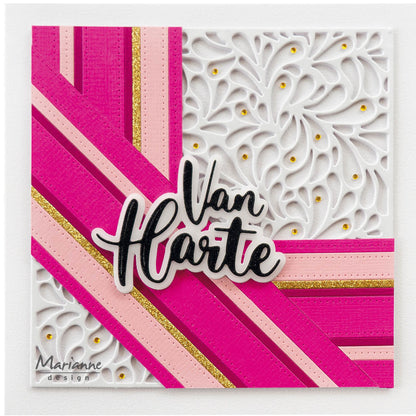 Matrice de découpe Marianne Design Craftables - Fond de succulentes