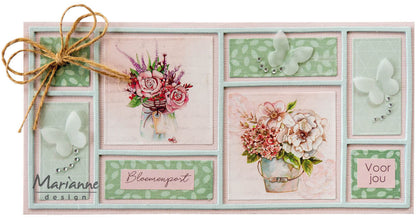 Matrice de découpe Marianne Design Creatables - Slimline Lay-Out