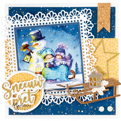 Marianne Design Craftables Matrice de découpe - Carré de ficelle