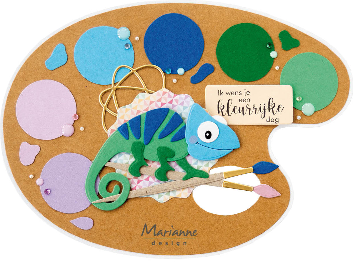 Marianne Design Gabarit de Peinture - Palette