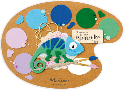 Marianne Design Gabarit de Peinture - Palette