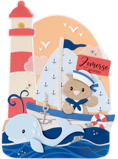 Marianne Design Collectables Die - Boat By Marleen