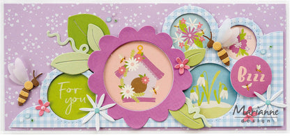 Marianne Design Craftables Die - Bees by Marleen