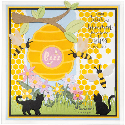 Matrices de découpe Creatables de Marianne Design - Chats et chatons
