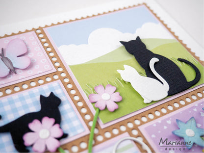 Matrices de découpe Creatables de Marianne Design - Chats et chatons