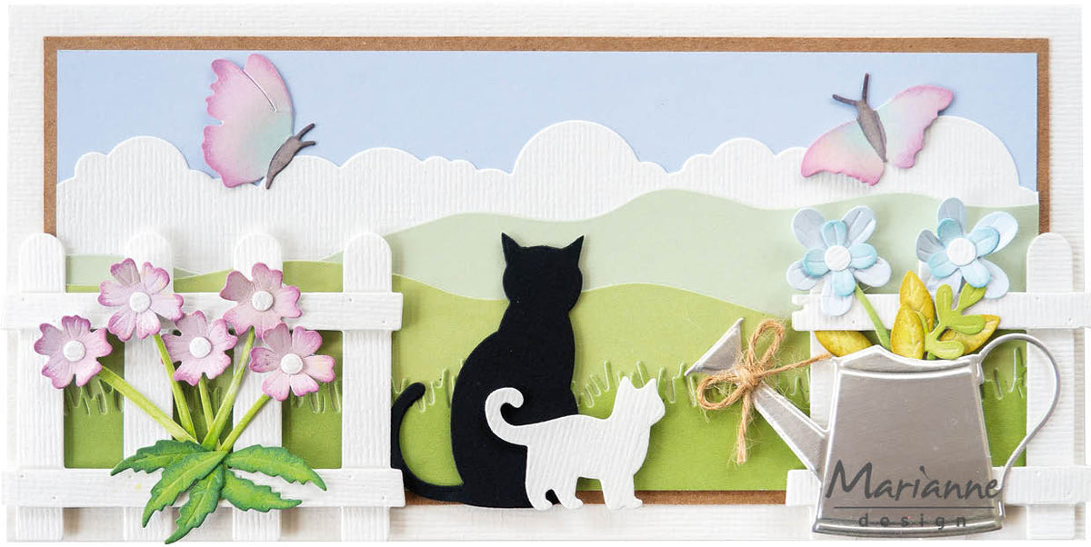 Matrices de découpe Creatables de Marianne Design - Chats et chatons