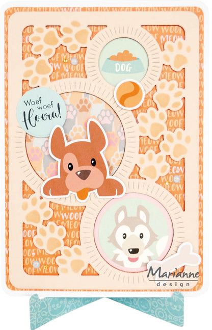 Marianne Design Stickers - Eline's Cats & Dogs