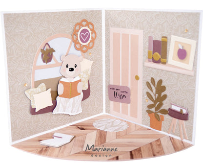 Marianne Design Collectables Die - Reading Nook by Marleen