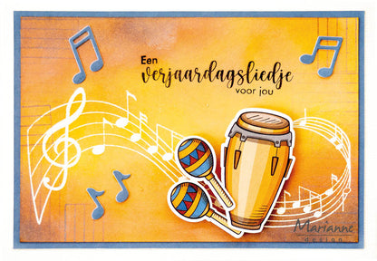 Marianne Design Craftables Die - Punch Die XL - Music