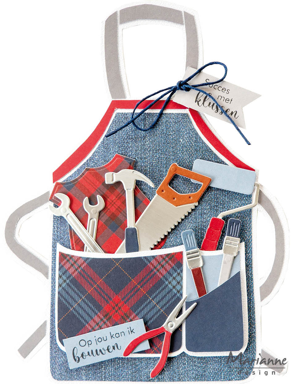 Marianne Design A4 Paper Pad - Hi Handsome!