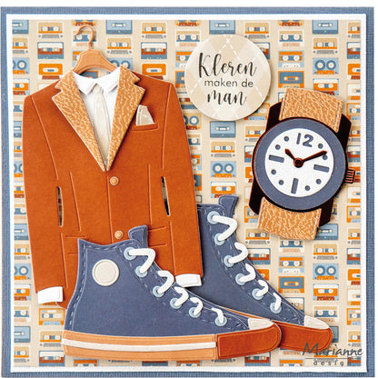 Marianne Design A4 Paper Pad - Hi Handsome!