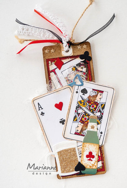 Matrice de découpe pour cartes à jouer Punch Die de Craftables