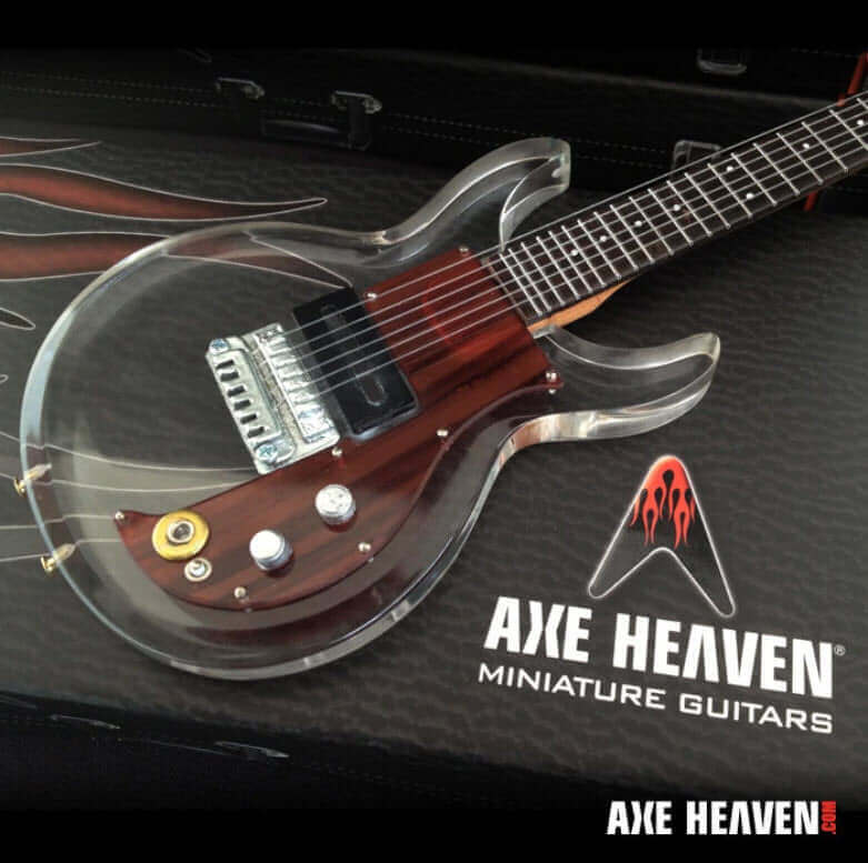 Dan Armstrong See-Through Acrylic Miniature Guitar Replica Collectible