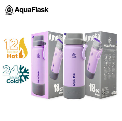 Bouteilles d'eau AquaFlask Kids FlipSip 532 ml (18 oz)