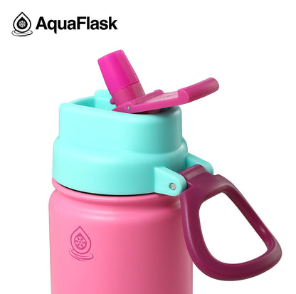 Bouteilles d'eau AquaFlask Kids FlipSip 532 ml (18 oz)