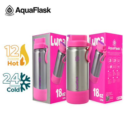 Bouteilles d'eau AquaFlask Kids FlipSip 532 ml (18 oz)